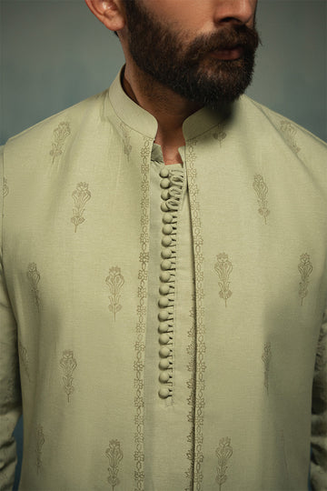 'Light Green' Waistcoat